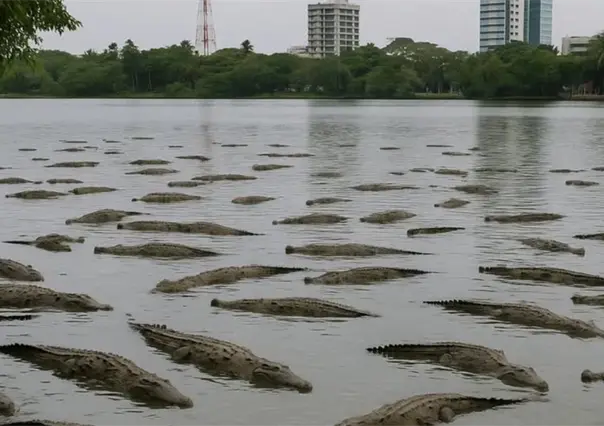 Realizan censo de cocodrilos en el sur de Tamaulipas; esto se sabe