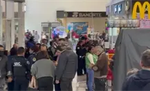 Robo en joyería desata movilización policial en Álvaro Obregón, CDMX Robo en joyería desata movilización policial en Álvaro Obregón, CDMX