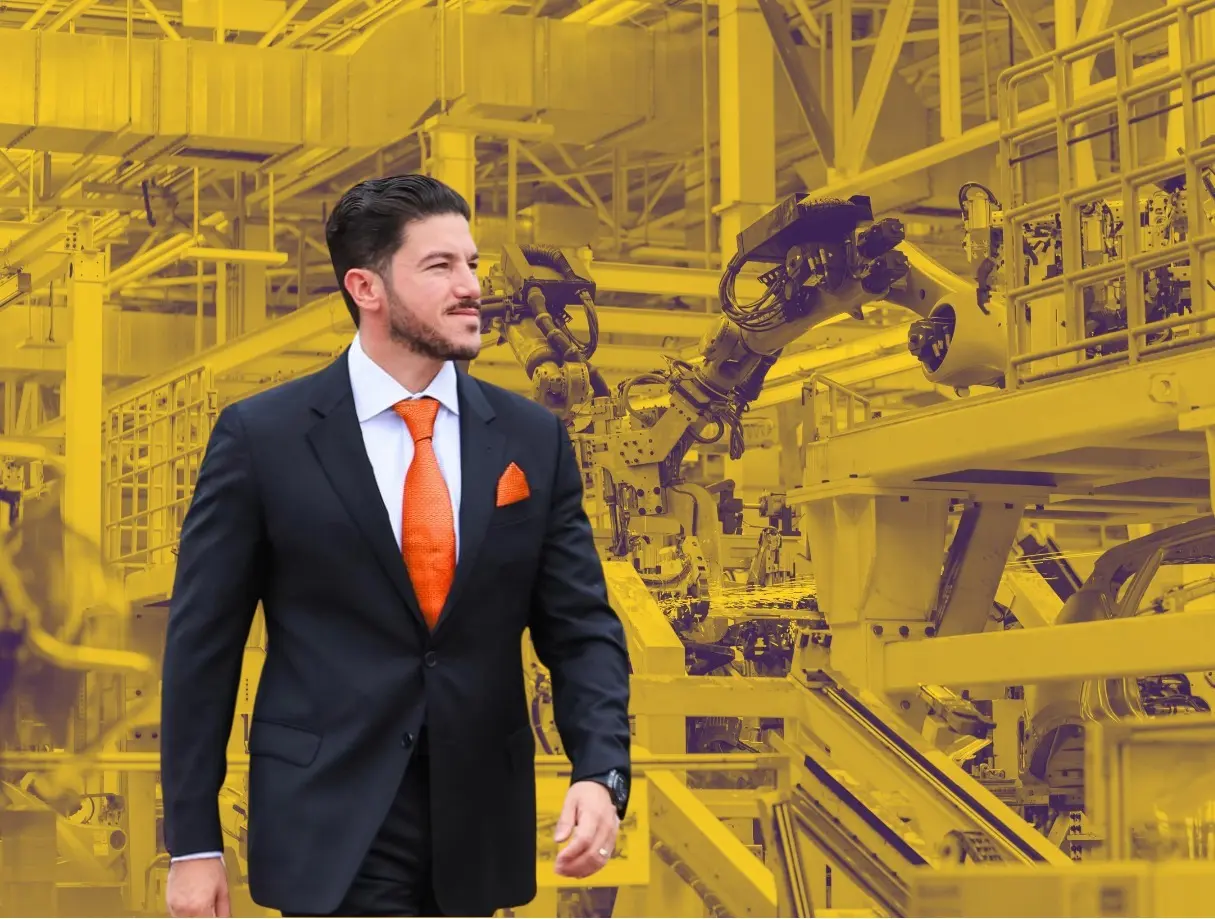 Samuel García dio a conocer la noticia en el evento Inversión Acelerada AI + México. Foto: Canva.