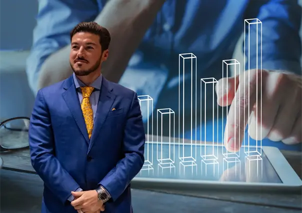 Samuel García presume el potencial del HUB de Nuevo León ante líderes de inteligencia artificial