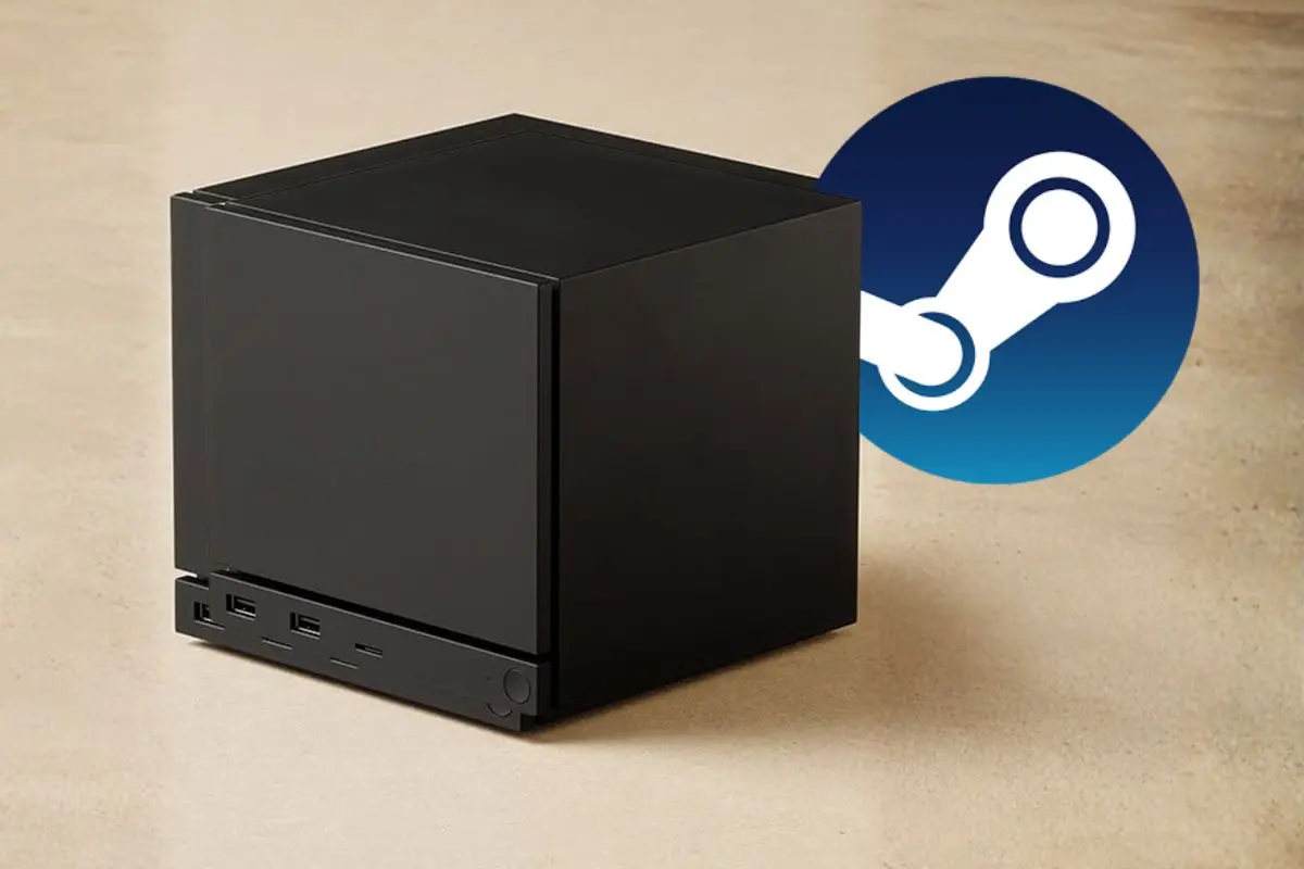 El diseño que tendrá la consola Steam Machine. FOTO: CANVA/Valve/IG: @thenewinsightmx