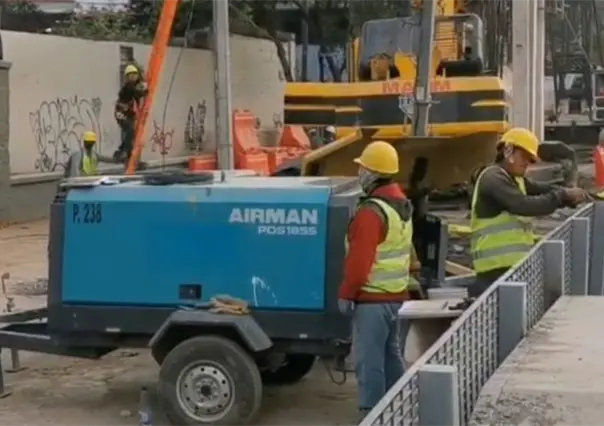Suspenden obras de la Calzada Flotante tras hallazgo arqueológico en la alcaldía Cuauhtémoc