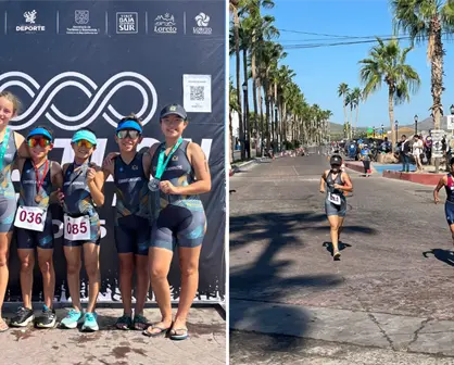 Triatlón Sprint Loreto 2025: campeones infantiles brillan en la final estatal de BCS