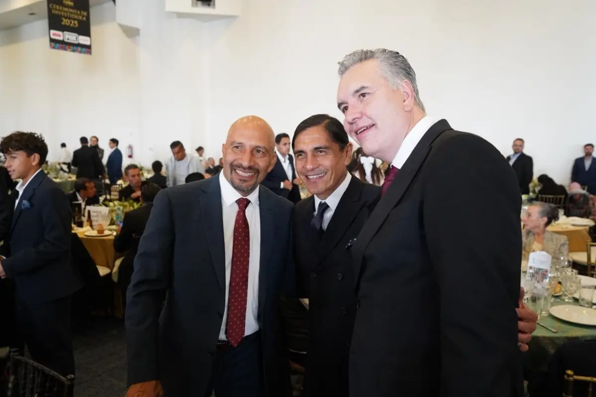 Óscar El Conejo Pérez, Francisco Palencia y Waldo Fernández Foto: Facebook Waldo Fernández González