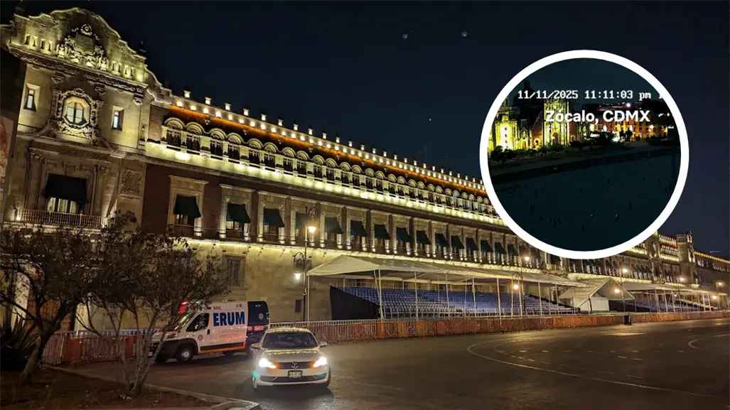 VIDEO | Webcams de México captan parpadeos extraños en el cielo de la CDMX a las 11:11 pm