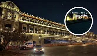 VIDEO | Webcams de México captan parpadeos extraños en el cielo de la CDMX a las 11:11 p.m