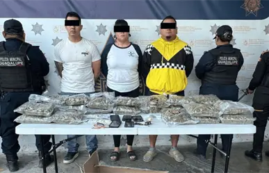 Desarticulan puntos de venta de droga en Guadalupe