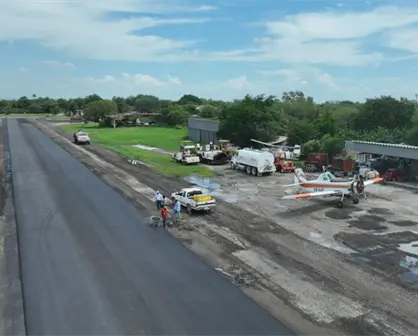 Invierten 10 millones en rescatar el aeródromo "Las Huastecas" en Ciudad Mante