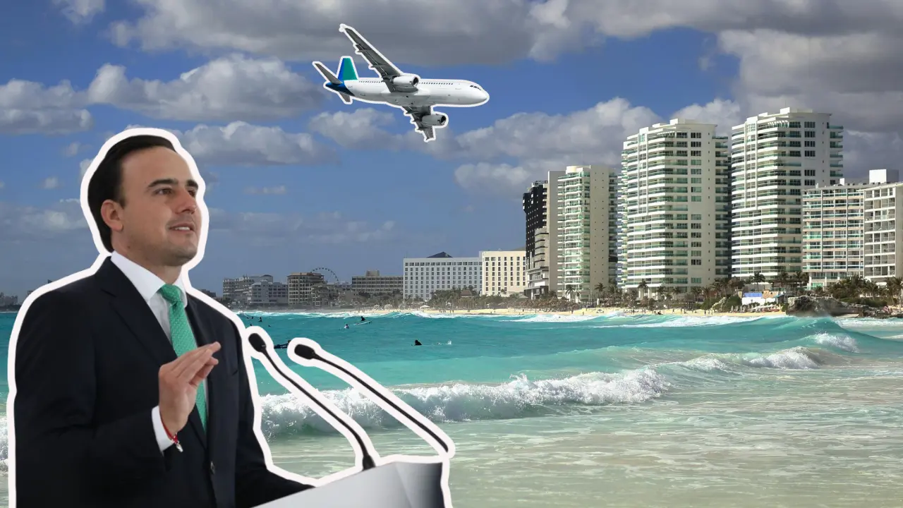El vuelo directo a Cancún se suma a la reciente inauguración de la ruta Saltillo–AIFA (Aeropuerto Internacional Felipe Ángeles), también operada por Viva Aerobús./Foto: Escapadas Mx/ Canva