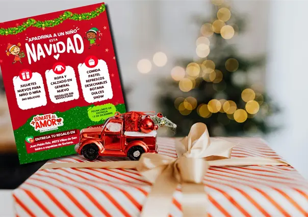 Súmate al Amor Saltillo invita a apadrinar a niños con cáncer esta navidad