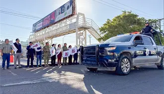 Buen Fin 2025: más de 100 elementos refuerzan seguridad en zonas comerciales de La Paz