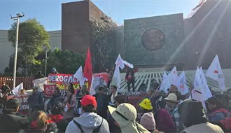 Paro nacional de la CNTE provoca bloqueos en CDMX: estas son las alternativas viales este 13 de noviembre