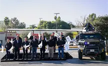 El Buen Fin 2025 en Nuevo León: David de la Peña arranca operativo de seguridad en Santiago