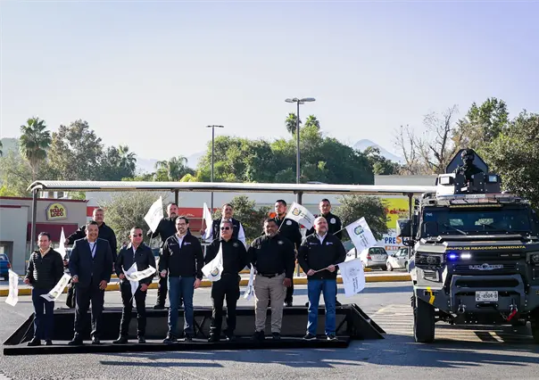 El Buen Fin 2025 en Nuevo León: David de la Peña arranca operativo de seguridad en Santiago