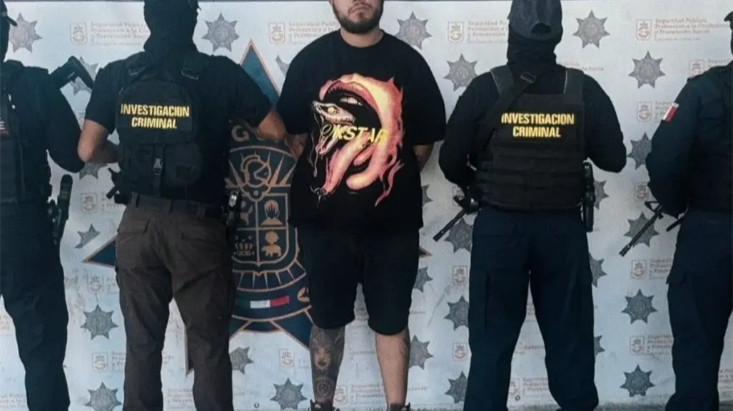 Winnie Pooh es detenido tras asaltar una barber shop en Guadalupe