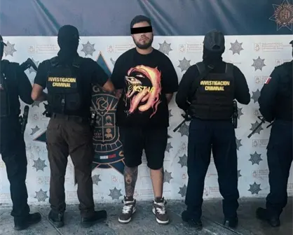 Winnie Pooh es detenido tras asaltar una barber shop en Guadalupe