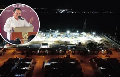 Joaquín Díaz Mena asegura que reubicarán viviendas construidas junto al booster de gasoducto en Umán