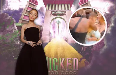Ariana Grande sufre ataque en la premier de Wicked: For Good; Cynthia Erivo la protege del "Hombre Pijama"