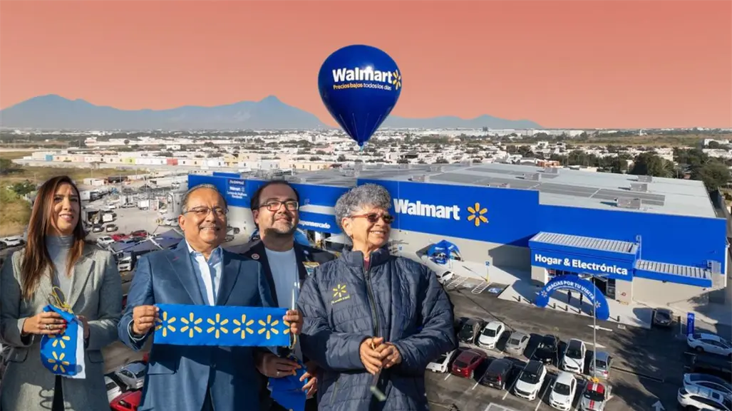¡Escobedo sigue avanzando! Andrés Mijes inaugura el primer Walmart con nueva imagen en Nuevo León