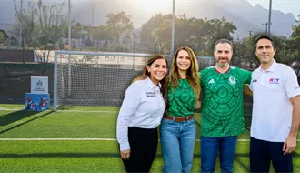 ¡Golazo del Gobierno de Monterrey! Rehabilita cancha y fomenta la convivencia familiar