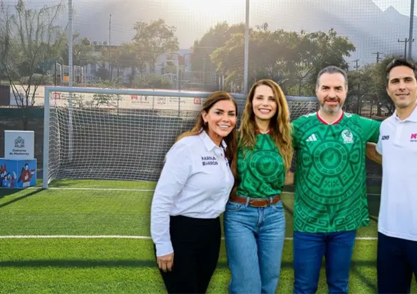 ¡Golazo del Gobierno de Monterrey! Rehabilita cancha y fomenta la convivencia familiar