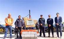 Félix Arratia arranca construcción de delegación policiaca en Monte Kristal en Juárez Félix Arratia arranca construcción de delegación policiaca en Monte Kristal en Juárez