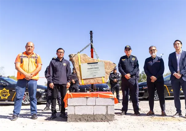 Félix Arratia arranca construcción de delegación policiaca en Monte Kristal en Juárez