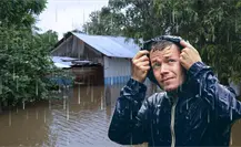 Lluvias torrenciales y riesgo de inundaciones en Quintana Roo por canal de baja presión