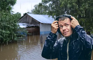 Lluvias torrenciales y riesgo de inundaciones en Quintana Roo por canal de baja presión