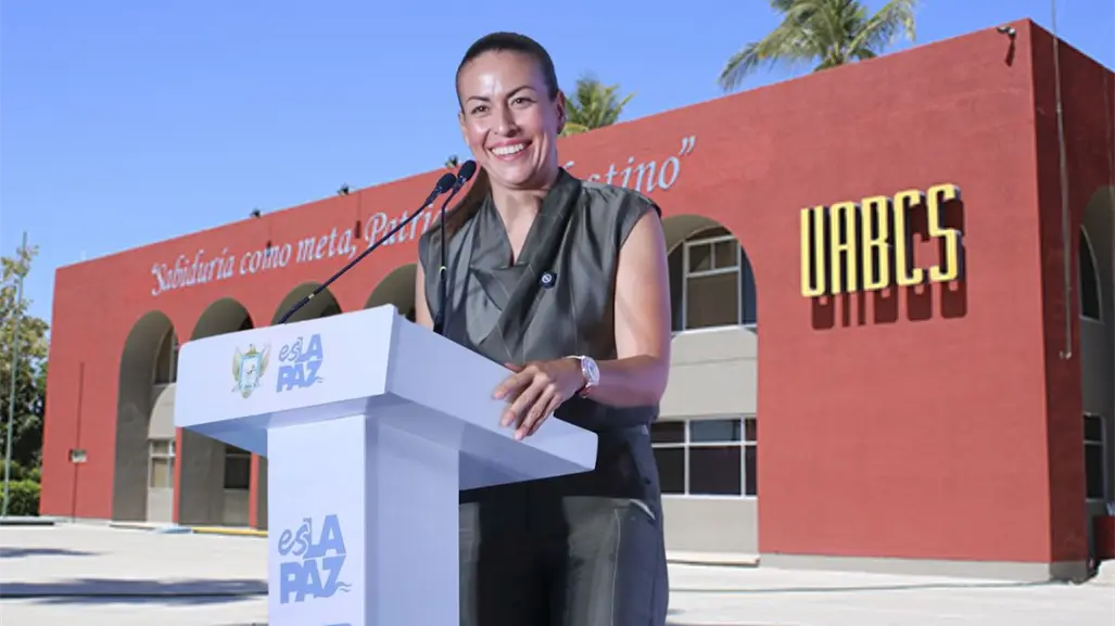 La UABCS felicita a Milena Quiroga tras su informe de gobierno y levanta polémica en redes