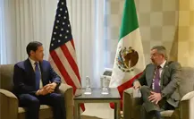 Juan Ramón de la Fuente se reúne con Marco Rubio en Ontario, Canadá, en el marco del G7 Juan Ramón de la Fuente se reúne con Marco Rubio en Ontario, Canadá, en el marco del G7