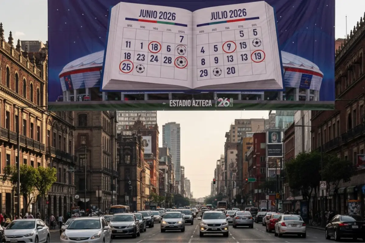 Calendario del Mundial 2026. Foto: IA