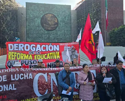 EN VIVO | CNTE inicia paro nacional en CDMX con docentes de Oaxaca, Michoacán y Guerrero; exigen cumplimiento de acuerdos laborales