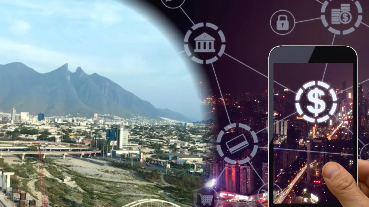 El Cerro de la Silla y un teléfono. Foto: Canva