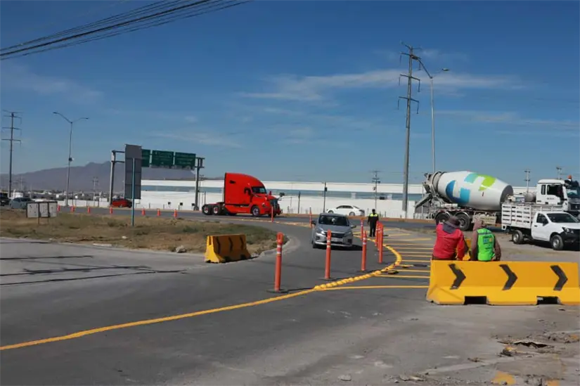 imagen recuadro Habilitan nuevo retorno en Misión Cerritos, Saltillo / Foto: Gobierno de Saltillo