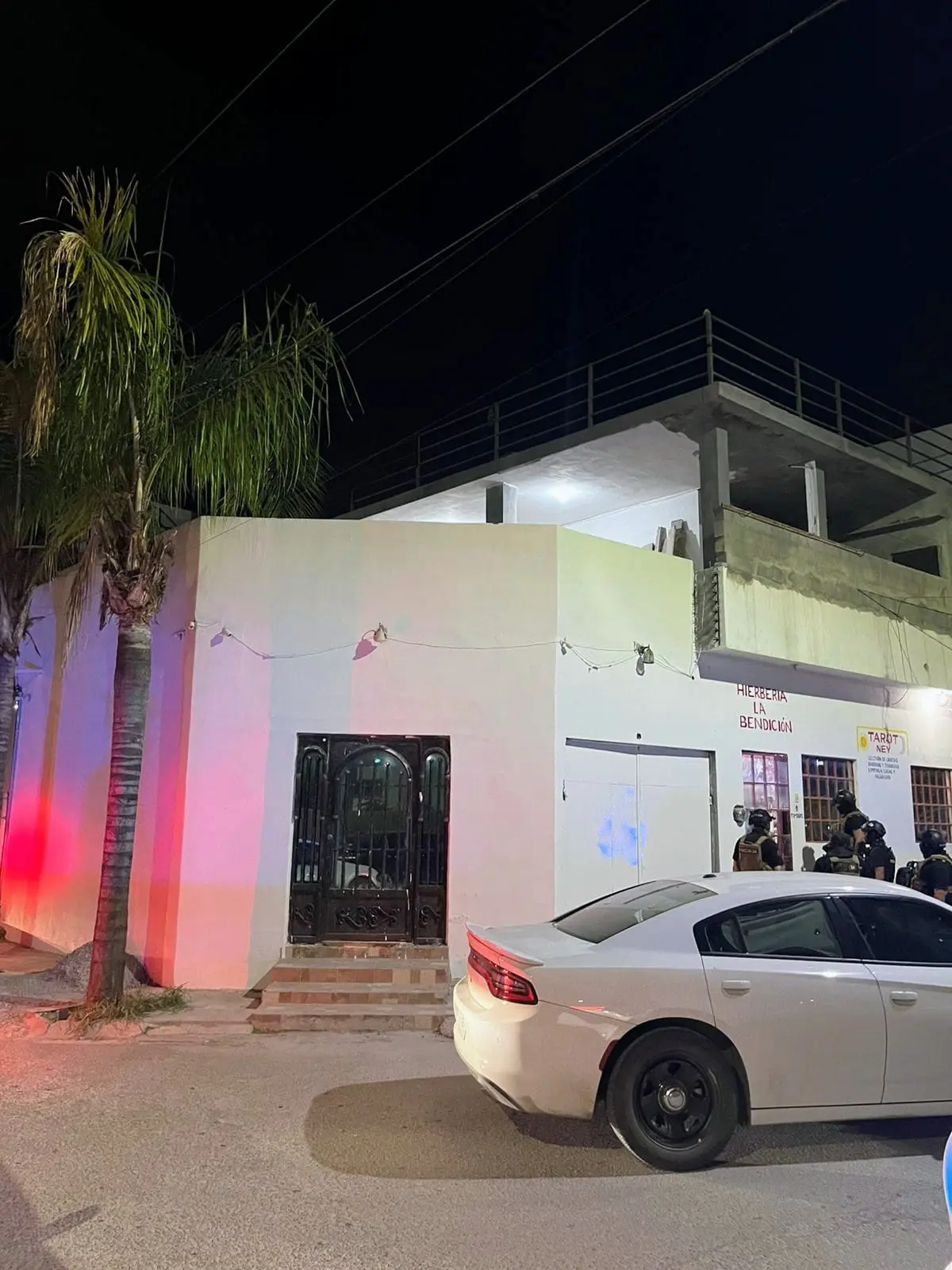 Una vivienda fue cateada en el municipio de Juárez. Foto: Fiscalía General de Justicia de Nuevo León