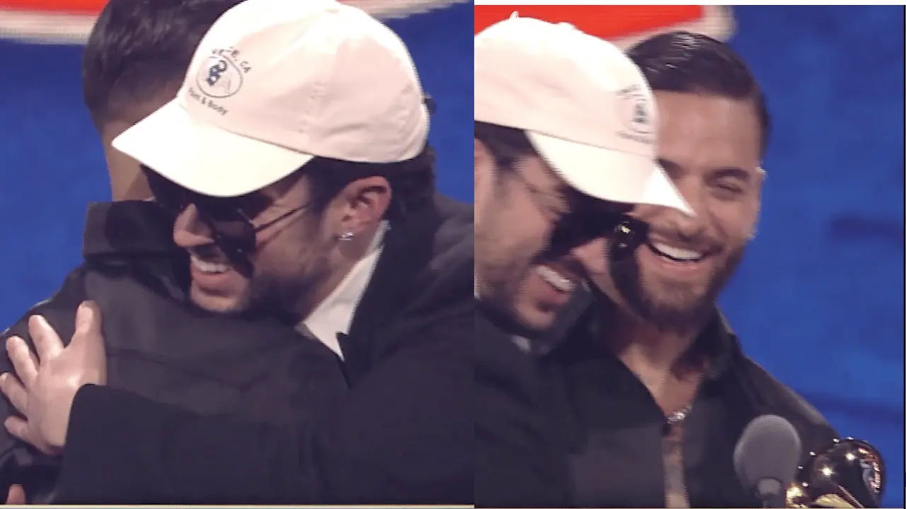 La presencia del futbolista en la gala sorprendió al público. Ramos pudo asistir aprovechando un permiso de su club. Foto: Latin Grammy.