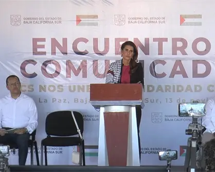 "No es político": PT en BCS aclara acompañamiento a embajadora palestina en su gira por México