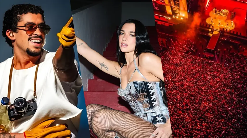 Bad Bunny, Dua Lipa y el festival Corona Capital encabezan el cierre de conciertos en 2025