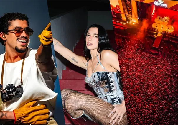 Bad Bunny, Dua Lipa y el festival Corona Capital encabezan el cierre de conciertos en 2025