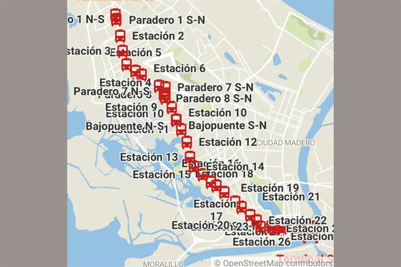 imagen recuadro Las estaciones del BRT en el sur de Tamaulipas | Foto: FB