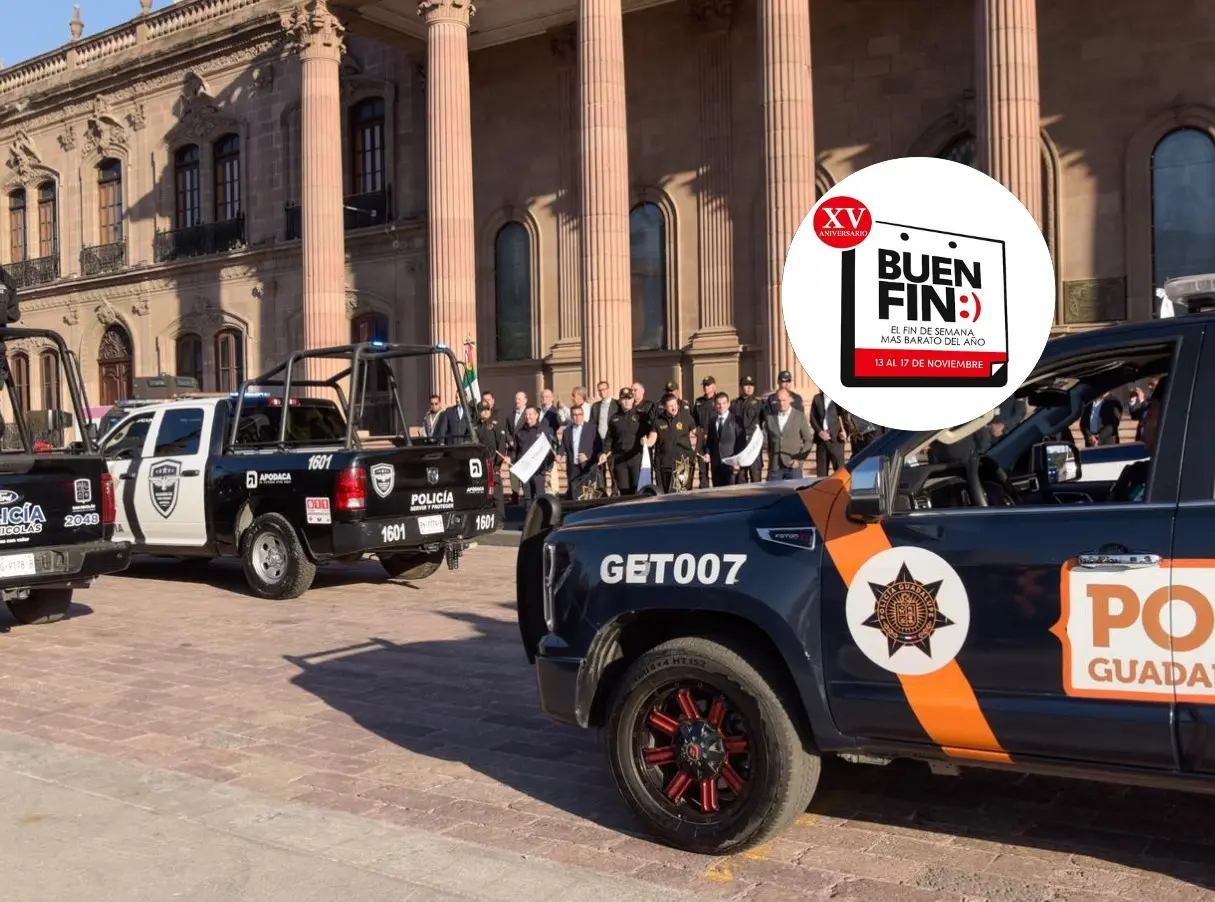 Las autoridades estatales informaron que el operativo está integrado por más de 10 mil elementos pertenecientes a diversas corporaciones. Foto: Canva/Buen Fin.