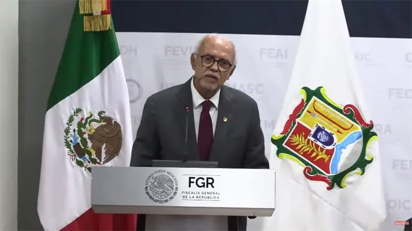 imagen recuadro Foto: Captura de pantalla en YouTube (Fiscalía General de la República)