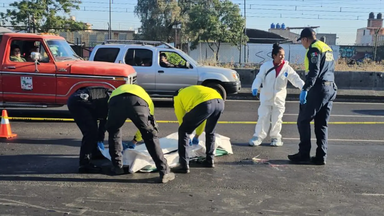 Motociclista pierde la vida en avenida Zaragoza, CDMX | Foto: Ramón Ramírez