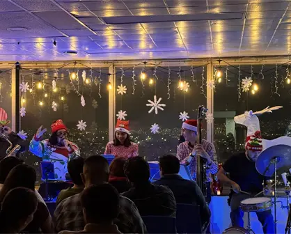Navidad en las nubes conciertos de jazz en el mirador de la Torre Latino, CDMX