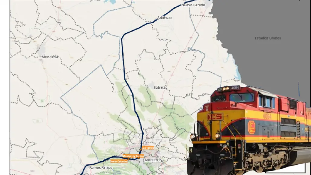 Construcción de línea del tren Nuevo Laredo-Saltillo generará 2 mil empleos