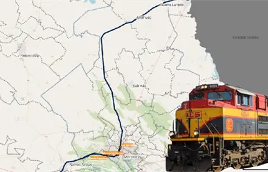 Construcción de línea del tren Nuevo Laredo-Saltillo generará 2 mil empleos