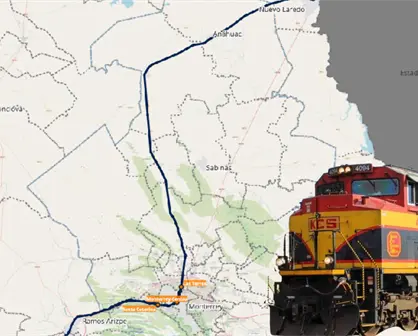 Construcción de línea del tren Nuevo Laredo-Saltillo generará 2 mil empleos