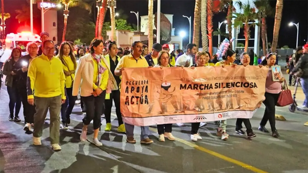 Invitan a marcha silenciosa en el malecón de La Paz por el Día Mundial de Víctimas de Accidentes