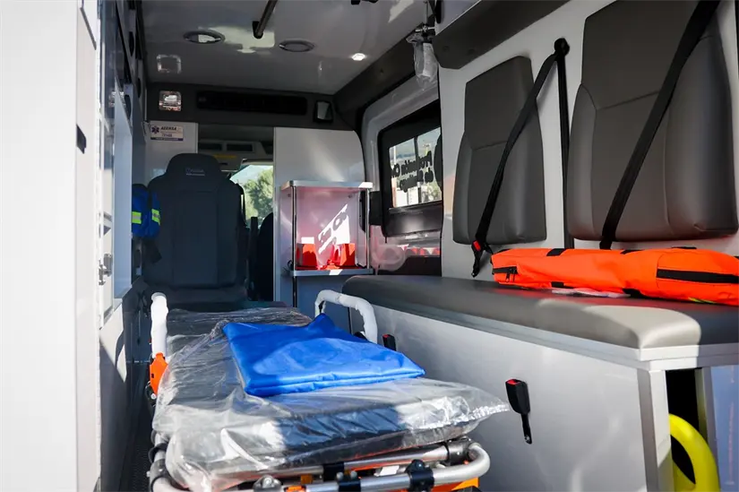 imagen recuadro Protección Civil de Santiago contará con 5 ambulancias para servicio de los ciudadanos. Foto: Gobierno de Santiago